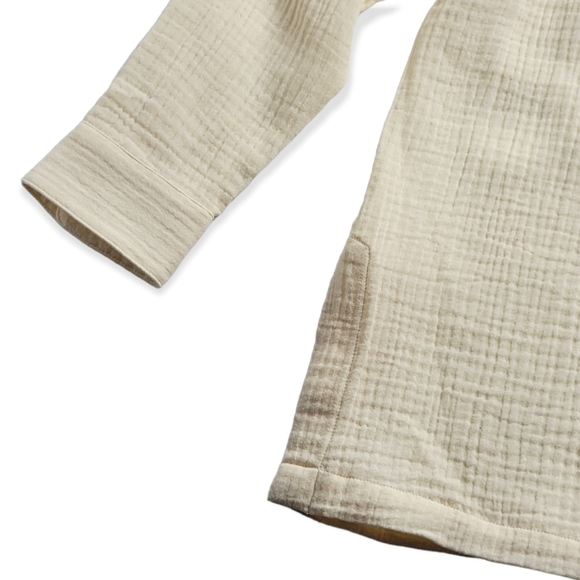 Soft Surroundings Key Biscayne Gauze Popover Blouse - Picture 4 of 9